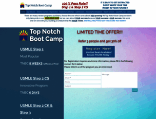 topnotchbootcamp.com screenshot