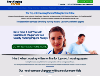 topnursingpapers.com screenshot