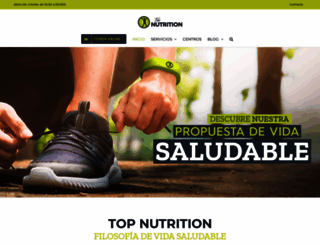 topnutrition.es screenshot