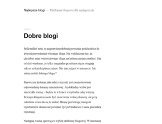 topolkarol.blogan.pl screenshot