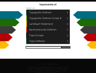 topomania.nl screenshot