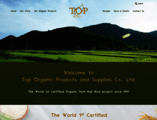 toporganicproduct.com screenshot