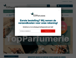 topparfumerie.nl screenshot