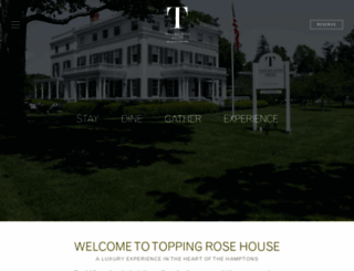 toppingrosehouse.com screenshot