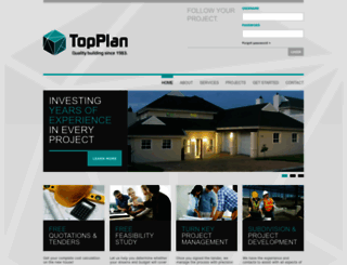 topplan.co.za screenshot