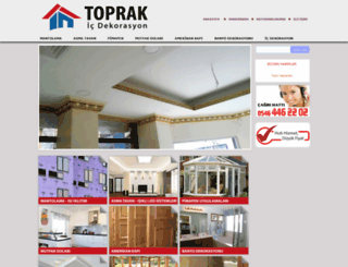 toprakicdekorasyon.com screenshot