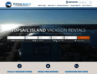 topsail-realty.com screenshot