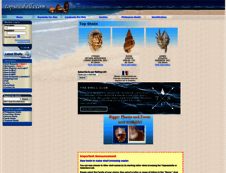 topseashells.com screenshot