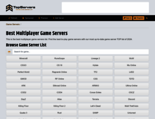 topservers.com screenshot