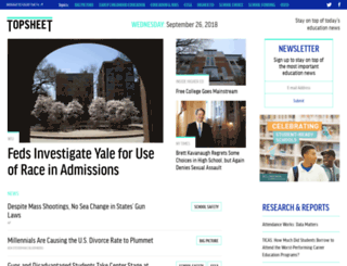 topsheet.com screenshot