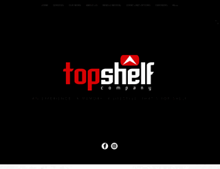 topshelfcompany.com screenshot