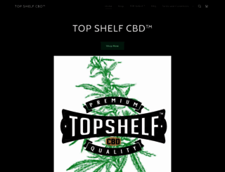 topshelfwacbd.com screenshot