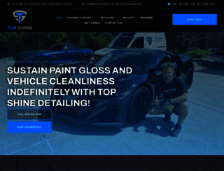 topshinedetailing.com screenshot