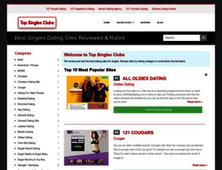topsinglesclubs.com screenshot