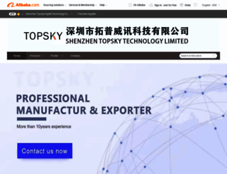 topskytech2020.en.alibaba.com screenshot
