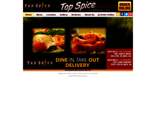 topspicethai.com screenshot