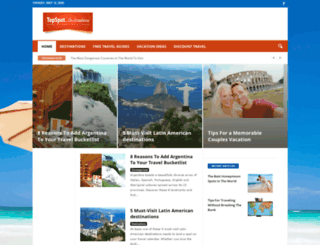 topspotdestinations.com screenshot