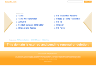 toptactic.com screenshot