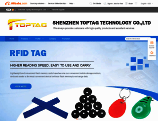 toptag-rfid.en.alibaba.com screenshot
