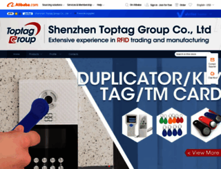 toptaggroup.en.alibaba.com screenshot