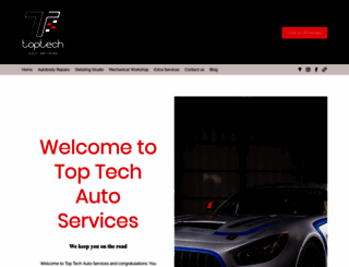 toptechautoservices.com screenshot
