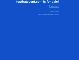 topthatevent.com screenshot