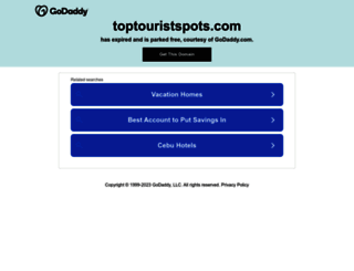 toptouristspots.com screenshot