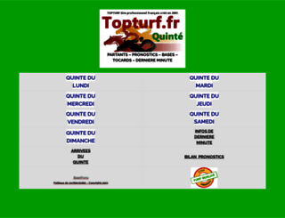 topturf.fr screenshot