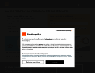 topup.orange.com screenshot