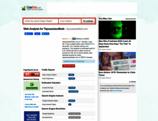 topusaclassifieds.com.cutestat.com screenshot