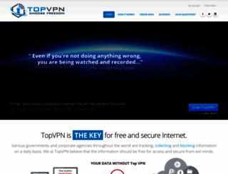 topvpn.org screenshot