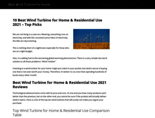 topwindturbine.com screenshot