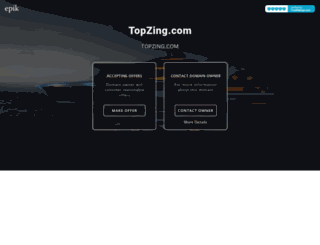 topzing.com screenshot