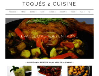 toques2cuisine.com screenshot