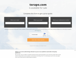 torapo.com screenshot
