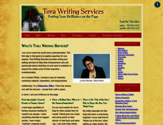 torawriting.com screenshot