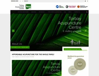 torbay-acupuncture-centre.co.uk screenshot