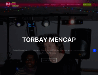 torbaymencap.co.uk screenshot