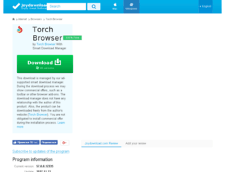 torch-browser.joydownload.com screenshot