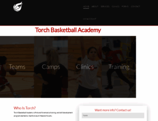 torchbasketballacademy.com screenshot