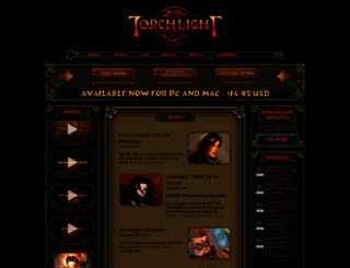 torchlightgame.com screenshot