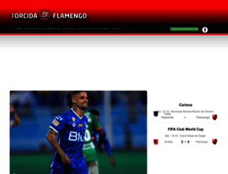 torcidaflamengo.com.br screenshot