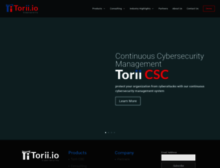 toriitechnologies.com screenshot