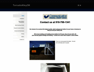 tornadoalleyok.com screenshot