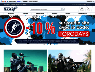 toro-distribution.com screenshot