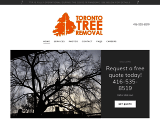 toronto-tree-removal.com screenshot