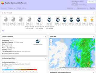 toronto.weatherstats.ca screenshot
