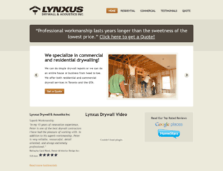 torontodrywallcontractor.com screenshot