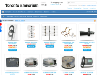 torontoemporium.com screenshot