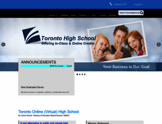 torontohighschool.ca screenshot